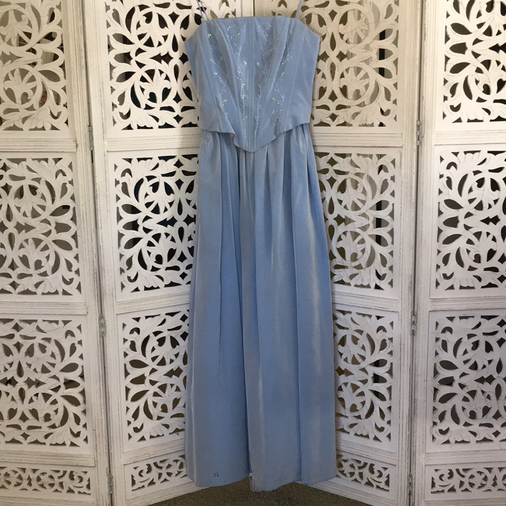 Masquerade Blue Ball Gown
